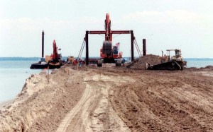 Expansion of the dike