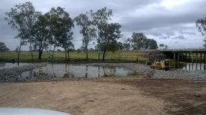 Scrubby creek before