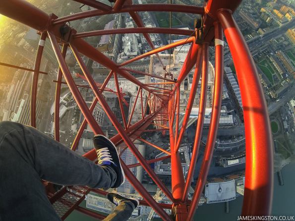 An alternative view of the South Bank Tower from Tower Crane 1