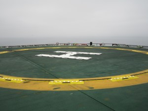 Miller Helideck Lights By Day