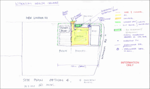 Wynnum health centre sketch