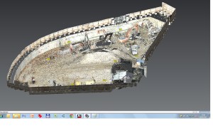 Point Cloud Survey of the site.