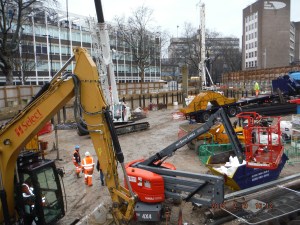 The existing (confined) site