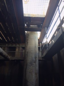 Piling gate and pile casing.