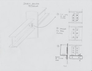3 methods of fabricating for double connections
