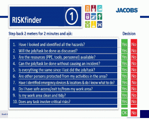 Excerpt from DOR presentation. Step 1.