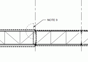 Excerpt from contract drawings.