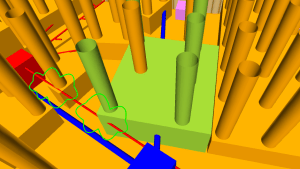 FW01-FW03 clash with TC1 base and PC-3 pile