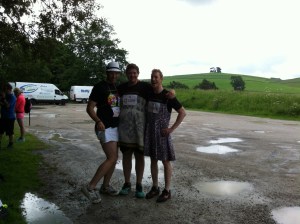 The bike was over, the run was still to come