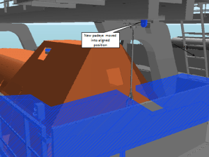 Fig 4 - Proposed North padeye