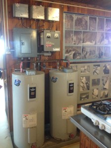 Controls and Waterheaters. Nearly as interesting as pictures of concrete...