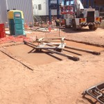 Tower crane foundation