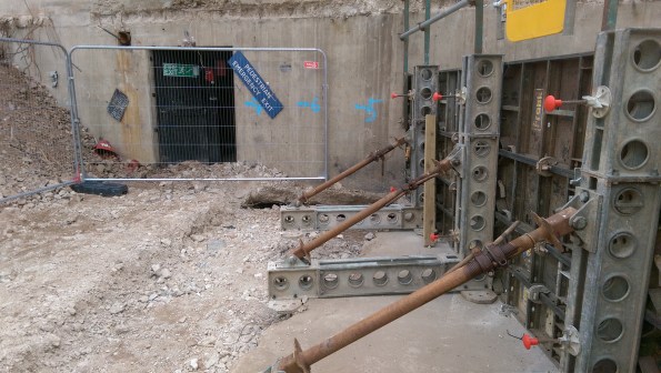 Formwork base missing