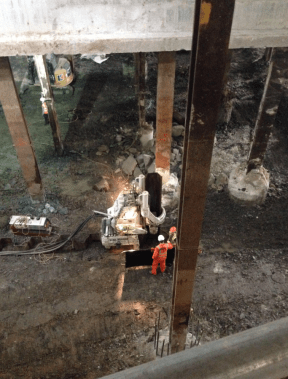 Tosa Pile Installation