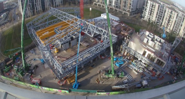 Fig 8 - Factory from above