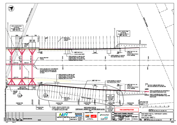 Cut and Cover Plan Roof 2