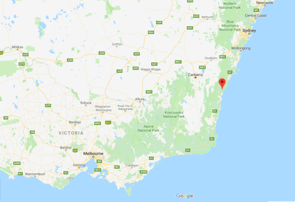 batemans bay location